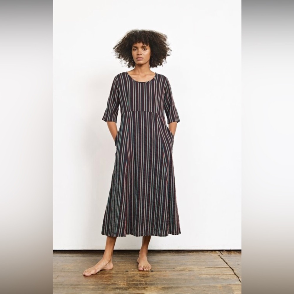 Ace & Jig Rowan Black Striped Dress